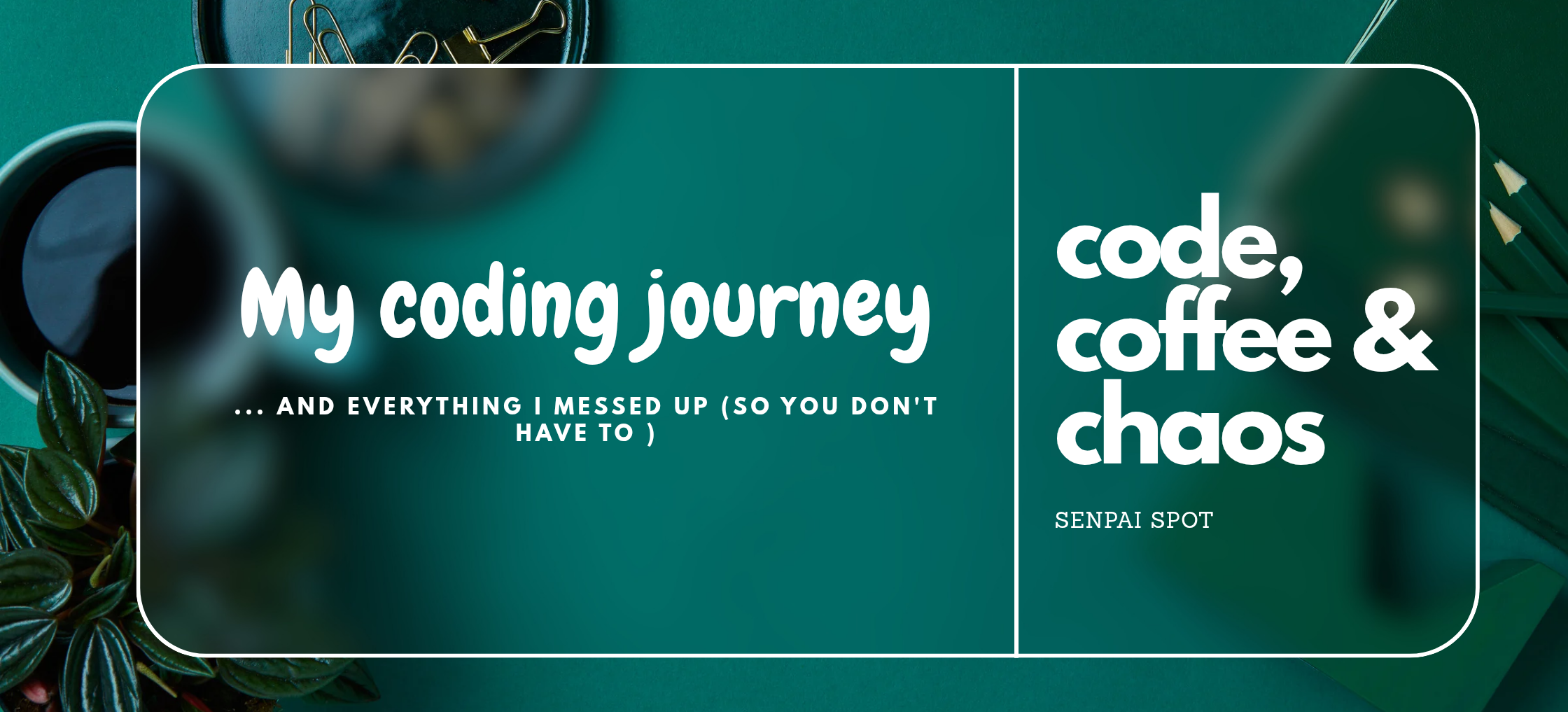 My Coding Journey